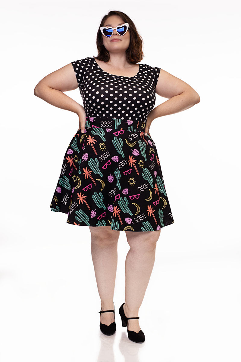 Summer Fun Skater Skirt - Small only