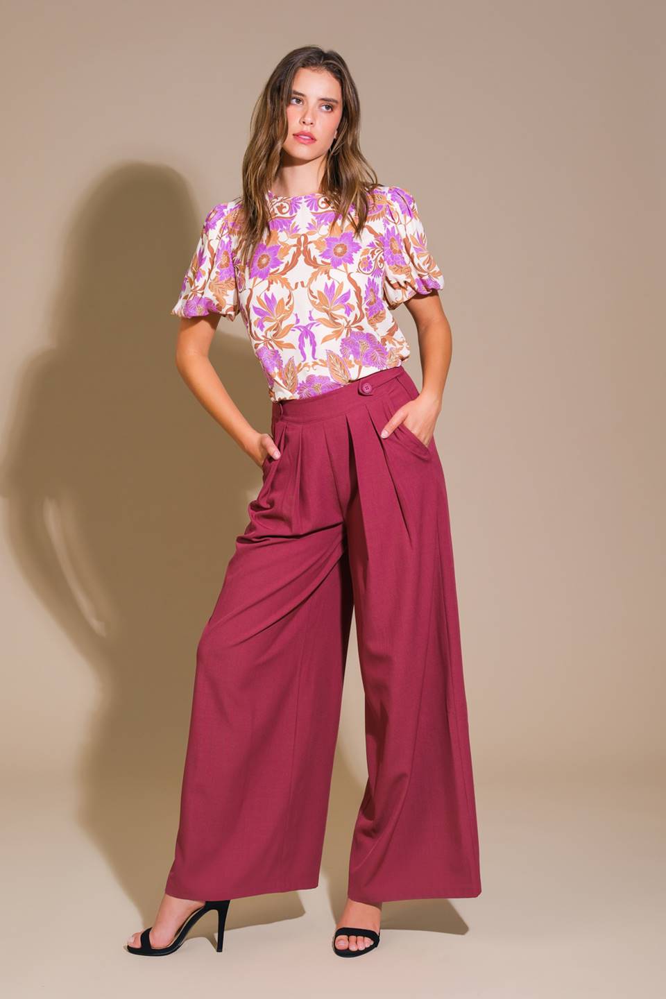 TERRACE VIEWS WOVEN PANTS