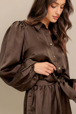 SUGAR BROWNIE WOVEN JUMPSUIT