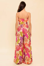 SAFE HAVEN PINK WOVEN JUMPSUIT