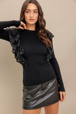 FIGHT THE FEELING SWEATER TOP