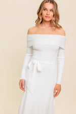 ALL A FANTASY SWEATER MIDI DRESS