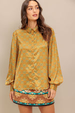 MOROCCAN MUSE WOVEN TOP