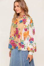 LASTING MEMORIES WOVEN TOP