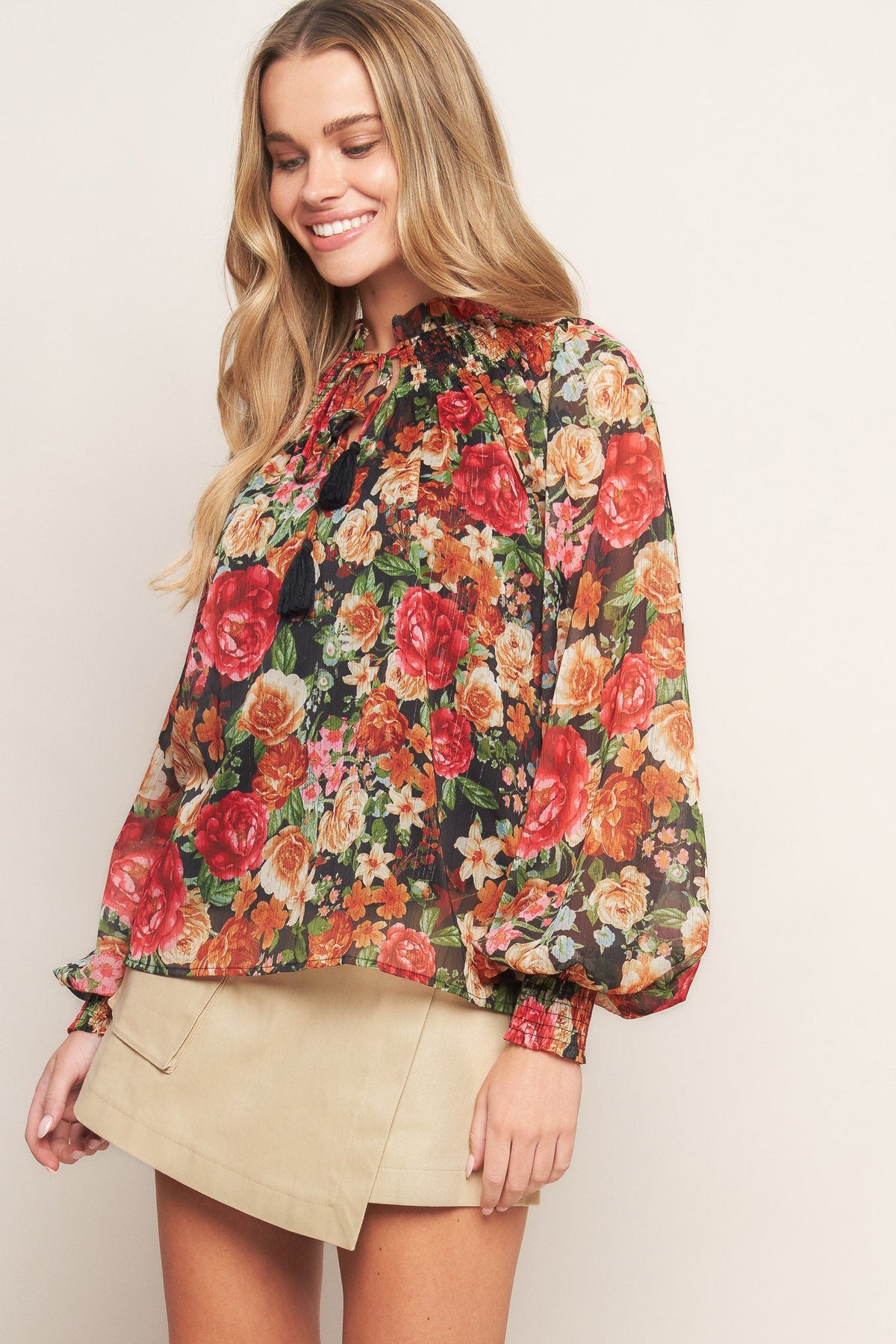 FOR THE DAY WOVEN TOP