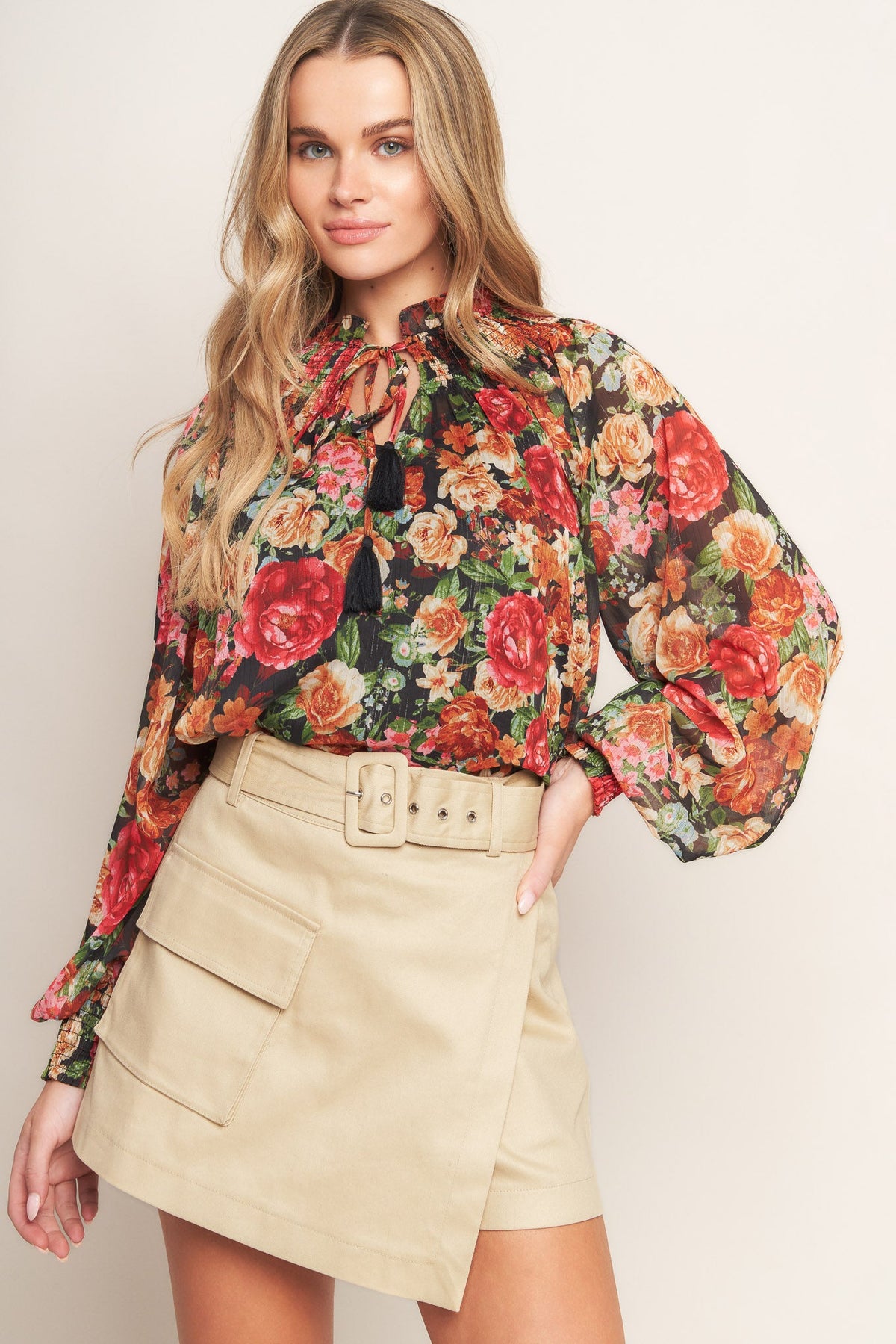 FOR THE DAY WOVEN TOP