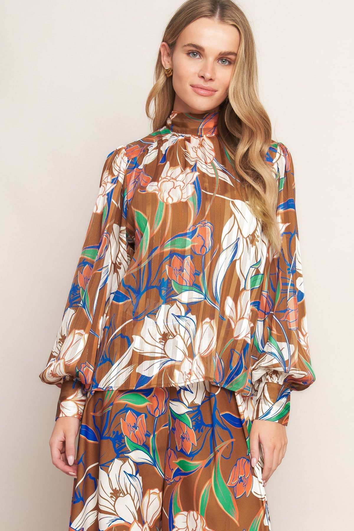 FOREVER BE WOVEN TOP