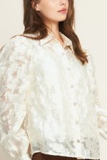 LUMINOUS GLOW WOVEN TOP