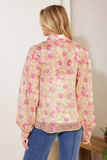 AGAINST THE ODDS WOVEN TOP