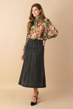 BREWED BLISS WOVEN TOP