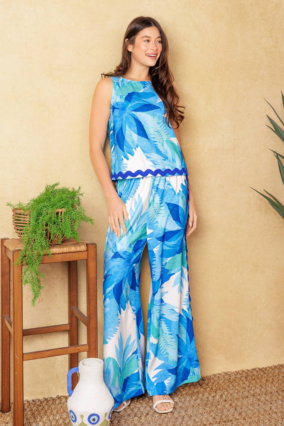 DAYS GO BY WOVEN TOP