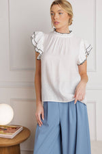 PUSH THE LIMIT WOVEN TOP