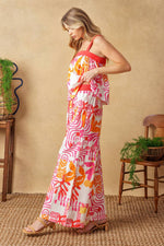 OVER YOU AGAIN WOVEN TOP AND PANT SET