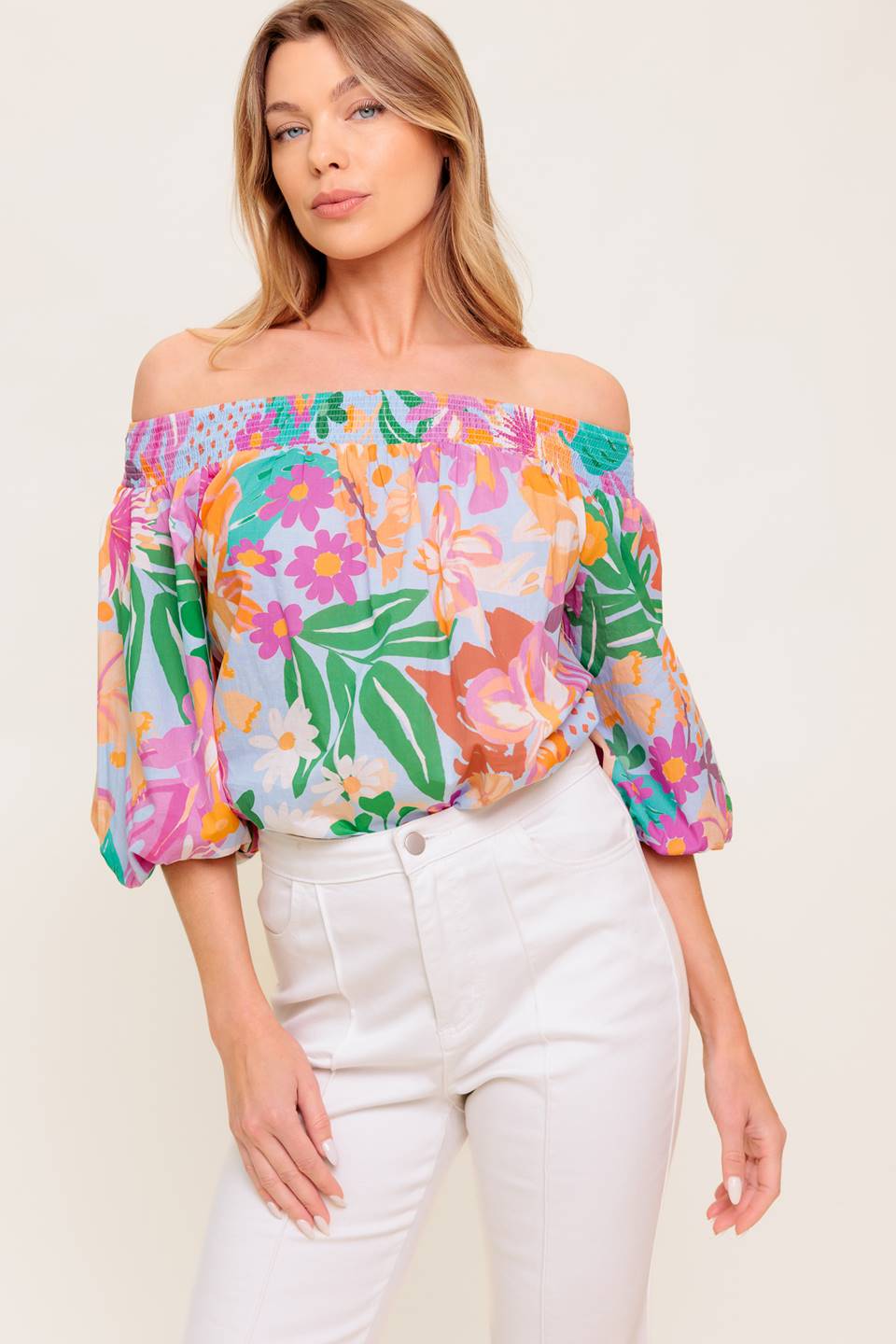 PRECIOUS MOMENT WOVEN TOP