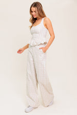 CITRUS FLOW IVORY WOVEN TOP