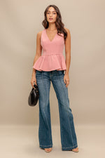 CANDY SUNDAYSWOVEN TOP