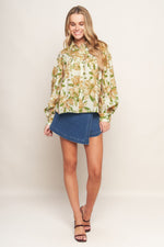 WILDFLOWER BREEZE WOVEN TOP