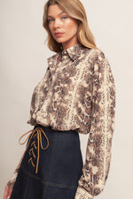 URBAN GODDESS WOVEN TOP