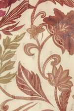 WILD BOTANICA IVORY WOVEN TOP