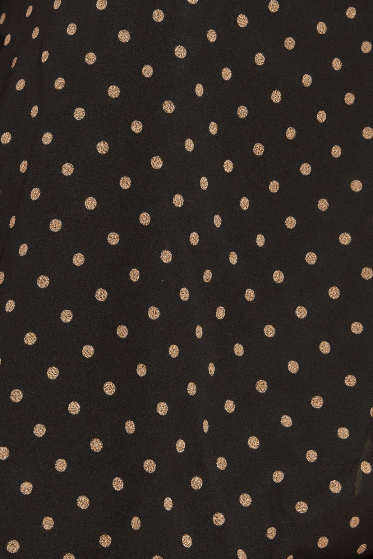 MIDNIGHT DOT CHIC WOVEN TOP