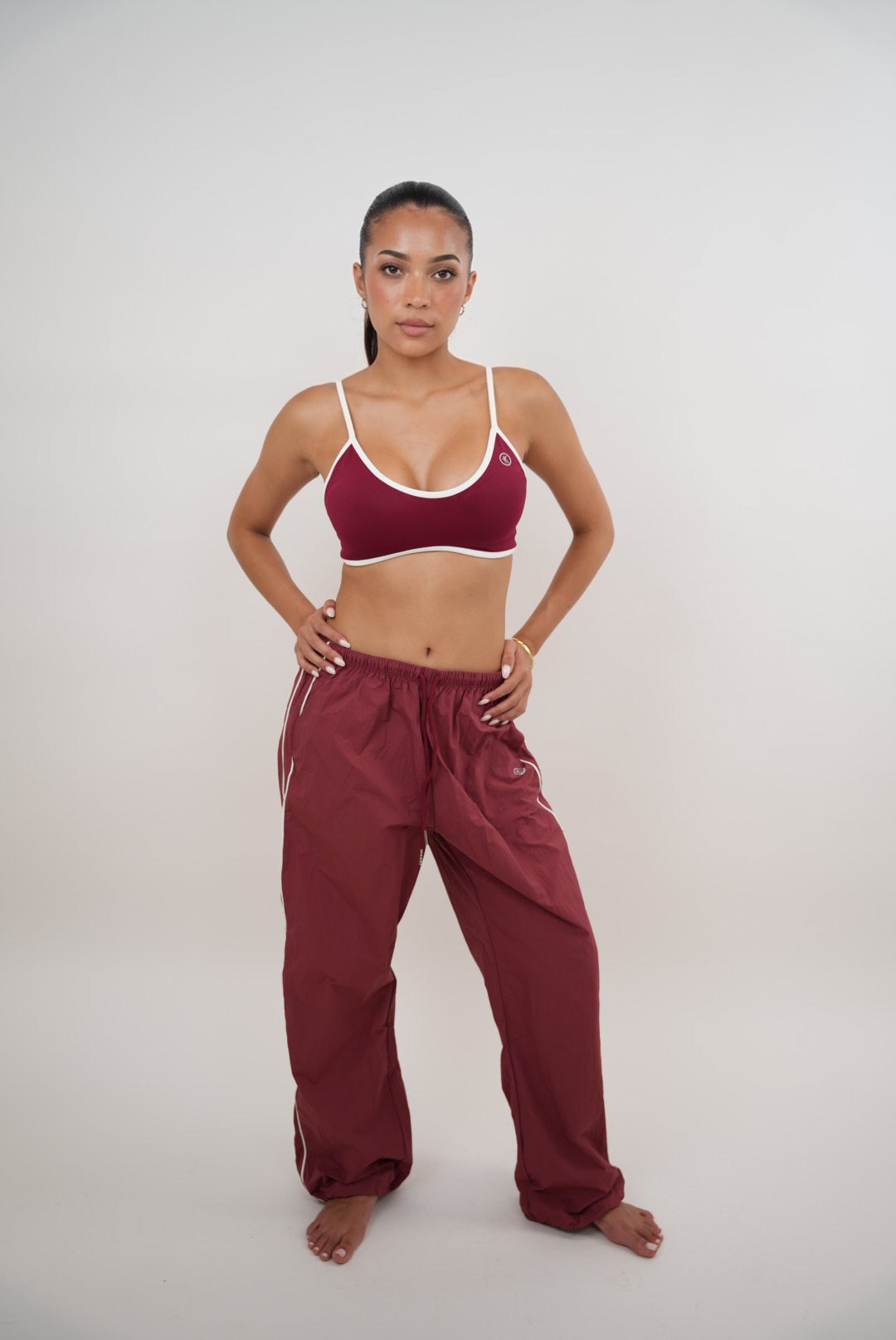 I Accept Change with Grace Red Versatile Relaxed Fit Pant