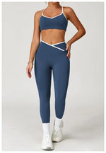 Sportswear Woman Gym Sports Bra Shorts Leggings 2 Piece Set Workout Naked Feeling Seamless Female Fitness Clothing Tracksuits