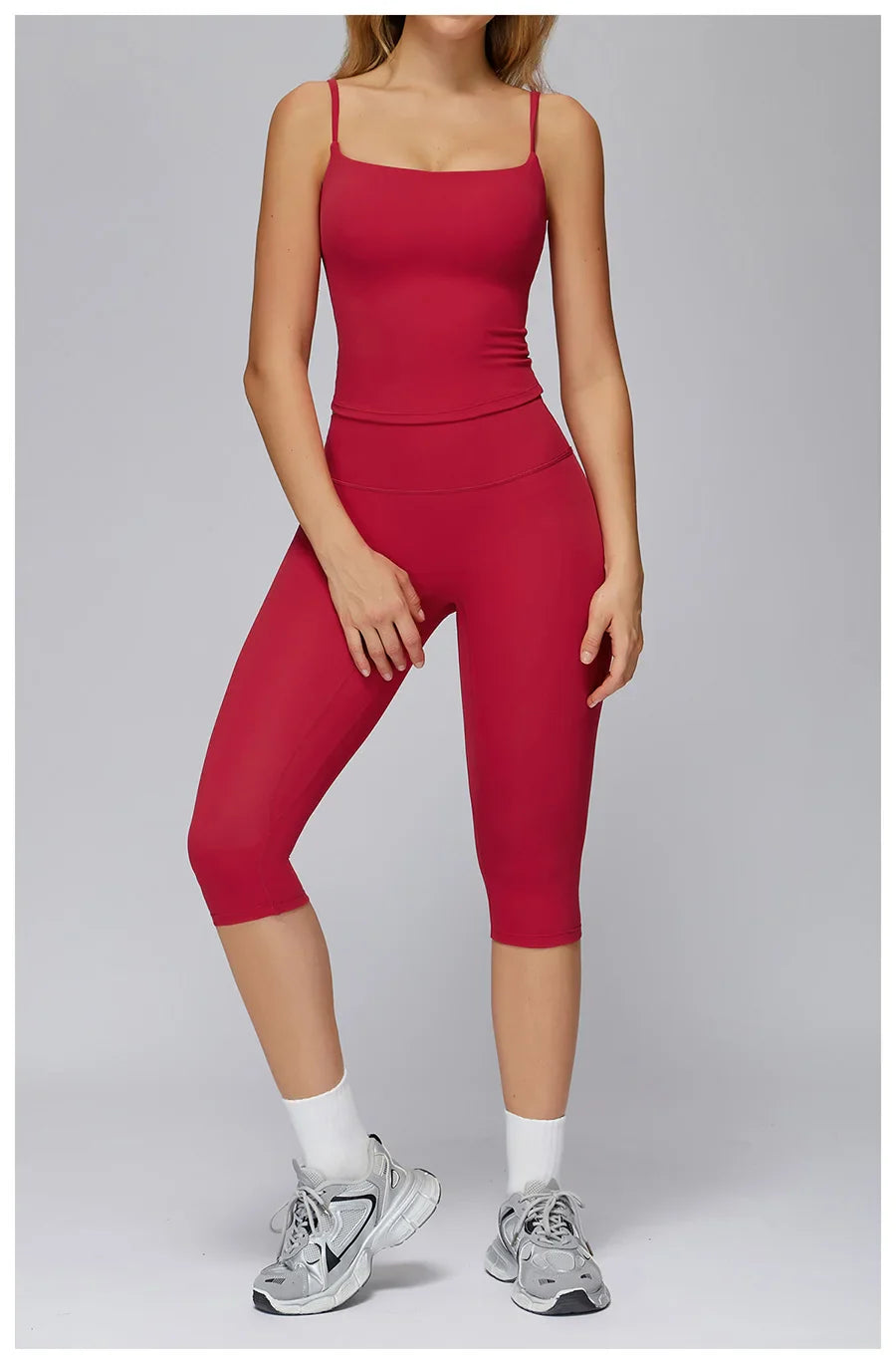 New yoga set 2 pieces gym set Women Long Sleeve Sports Shirts Sports Bra Leggings Suit Fitness Running Workout Suits Tracksuit