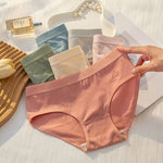 Women's Cotton Underwear Panty Cute Sexy Panties Female Seamless Underpants Solid Color Panty Intimates Women Lingerie S-XL
