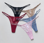 Lace Mesh Women Briefs Sexy Thong Transparent Panties Underwear Low Waist Girls G String Seamless Lingerie Fitness T Back