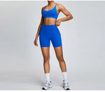 Solid Color Cross Back Women Fitness Underwear Sports Bra Running Top Gym Yoga Athletic Tight Workout Jog Soft With Backless Bra
