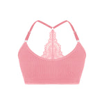 Sexy Women Underwear Backless Ribbed Bras Female Brassiere Breathable Camisole New Fashion Lingerie Solid Wireless Ladies Bras