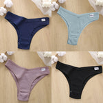 4Pcs/Set Cotton Panties Low Rise Briefs Women Underwear Bikini Ladies Sexy Underpants Female Intimates Girls Lingerie 2022 Hot
