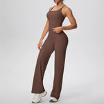Yoga Set 2PCS Women Tracksuit Nude Feeling Workout Sets Gym Clothes Push Up Fitness Running Sportswear Sport Vest Leggings Suit