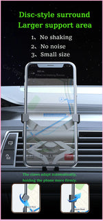 Car Phone Holder For Mercedes-Benz V-Class EQV 2024 2025 Navigation Screen Bracket Wireless Charger Stand Base Auto Accessories