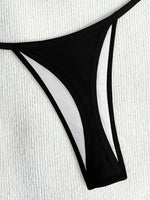 Sexy Coffee Polka Dot Print Bikini Set 2026 Women Pleate Push Up Bra Hollow Out Thong Swimsuit Summer Pool Bathing Suit Swimwear