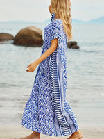 Beach Cover Up Pareo Kaftan Bikini Cover Up Robe De Plage Vestidos Playa Swimsuit Cover Up Bathing Suit Women Maxi Dress