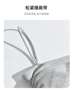Summer Simple Women's Cotton Sling Camisole Crop Top Sleeveless Shirt Lady Bra Tank Tops Straps Skinny Girls Camisole Base Best