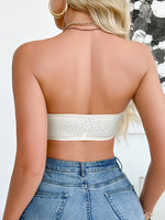 3PCS Daily Strapless Women's Bra Seamless Unlined wireless front closure Push-up bra Trendy Solid Comfortable Lingerie