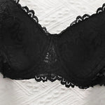 Women's Underwire Bra Plus Size Underwear Sexy Push-up Comfortable Breathable Bra for Curvy Women