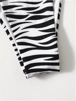 Sexy Zebra Striped Bikini Women Halter Push Up Triangle Swimsuit Brazilian Summer Bathing Suit Micro Swimwear 2025 Swimming Suit