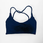 NCLAGEN Twist Back Bra High Support Sports Top Women Gym Wear WorkoutPush-up Seamless Yoga Underwear Fitness Running