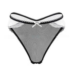 1PCS Sexy Lace Bow Lady Briefs Floral Patchwork Panties Breathable Female Underpants Elegant Lingerie Women Panties Underwear