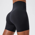 Hearuisavy Summer Soft Sports Shorts Buttock Lift Gym Leggings Women High Waist Yoga Shorts Women Running Cycling Workout Shorts