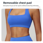 Summer Women Sports Bra Pilates Yoga Bra Hanging Neck Gym Underwear Running Fitness Shock Proof Breathable Quick-Dry Fitness Top