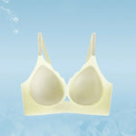 Ultra-thin Ice Silk Seamless Underwear Women's Small Breast Gathering Wireless Breast-Reducing Cooling Beautiful Back Bra
