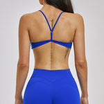 Sexy Gym Top Women Sports Bra Running Yoga Bra Breathable Sports Underwear Women Fitness Bras Cycling Workout Top Women Backless