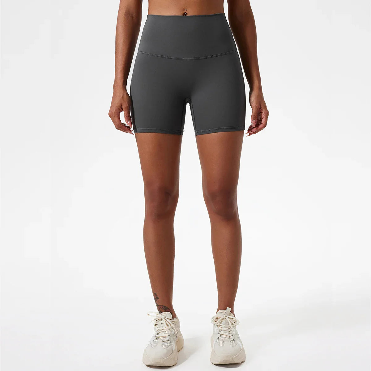 Hearuisavy Summer Soft Yoga Shorts Buttock Lift Gym Leggings Women High Waist Sports Shorts Women Running Workout Shorts Female