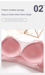 42-44 B/C Large Cup Underwear for Women Bra Large Size Comfortable No Steel Bra Fashion Bralette Tops Middle Aged Lingerie