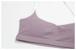 Sexy Back Sports Bra Top Women's Push-Up Yoga Underwear Fitness Top Running Workout Yoga Top Soft Beauty Back Bras Gym Underwear