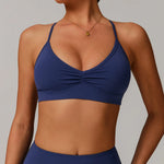 Gym Underwear Women Sport Bras Sports Bra Anti-sweat Breathable Yoga Bra Shockproof Crop Top Fitness Top Push Up Workout Tops